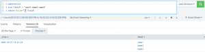 Figure 3 - Splunk separating out colons