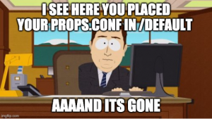 Splunk Best Practices Meme: South Park /conf meme