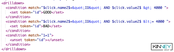 How to Use a Perform a Splunk Drilldown: conditional drilldowns based on cell content 2