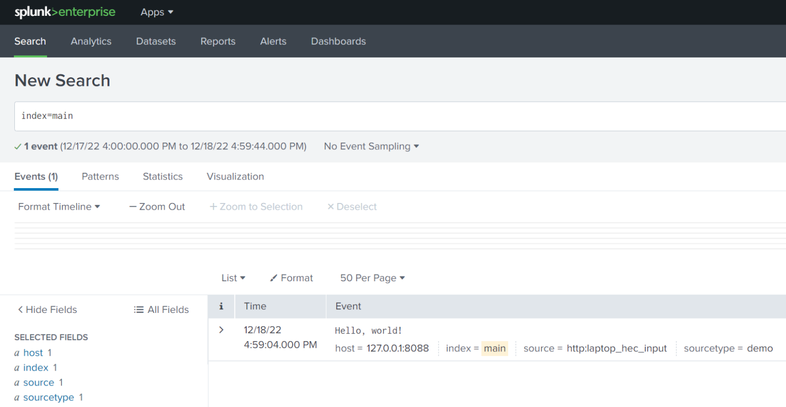 What is the Splunk REST API?