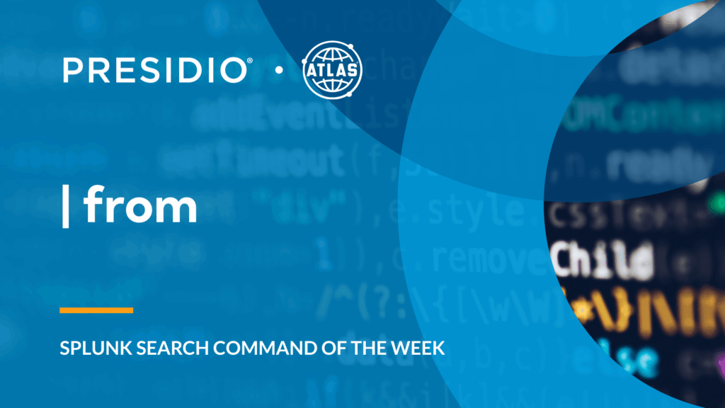 Search Command Of The Week: from