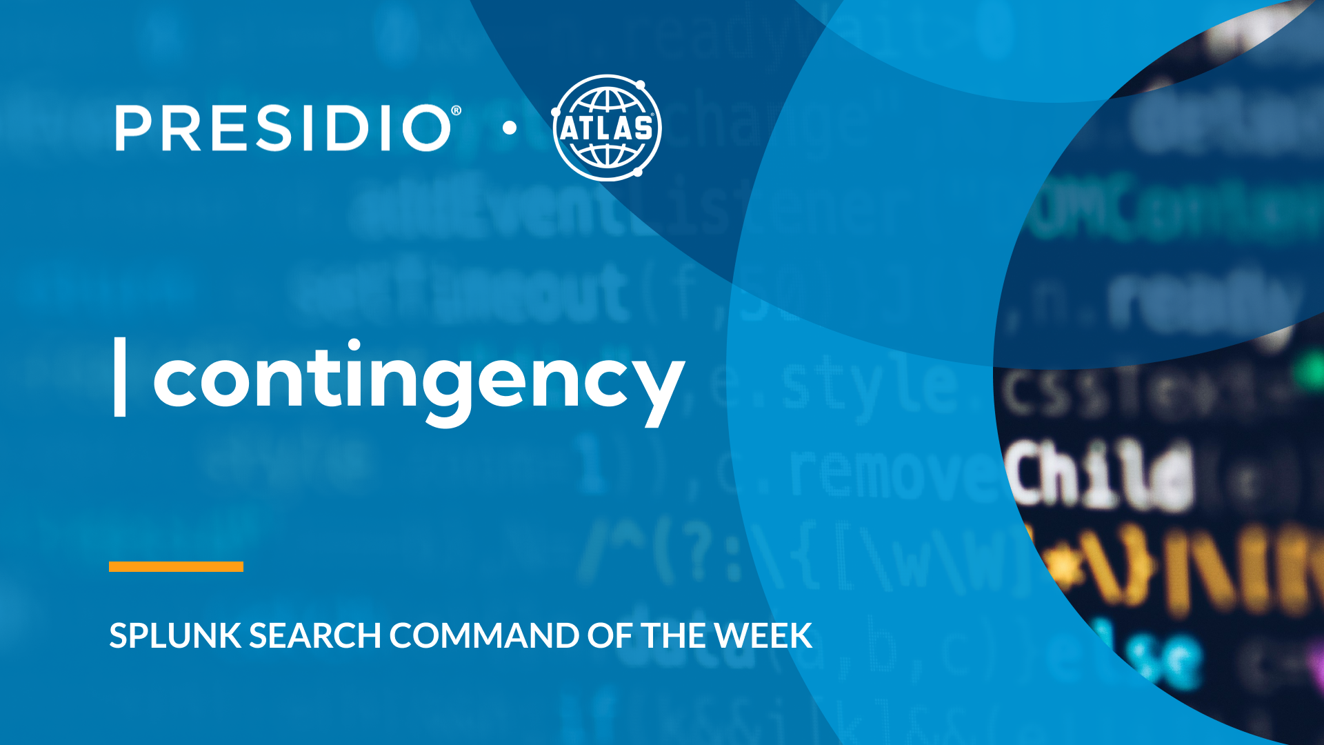 Search Command Of The Week: contingency